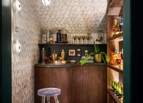 Hidden Garden Bar- Lauren Collander Interiors